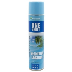 Freshtek One Shot Premium Błękitna Laguna Odświeżacz powietrza Spray 600ml PL